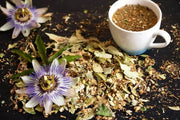 100-gram Passion Flower Tea - Whole Leaf Dried Passionflower Tea Lac Tien leaf tea Passiflora Passion flowers Passion Vines Passiflora Incarnata Maypop Purple Passionflower