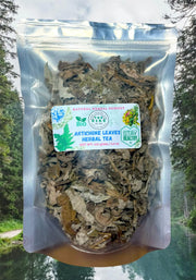 Organic Artichoke Leaves Tea Herbal Tea Alcachofa Hierba/te, Artichoke leaf 100 Gram Cynara cardunculus var. scolymus green artichoke leaf tea support Skin Health, Boost Energy