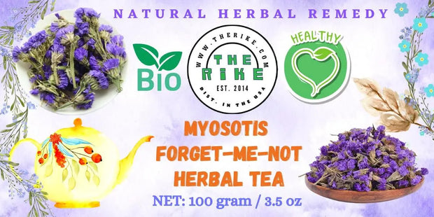 Myosotis Sylvatica flower tea Forget Me Not Flower Tea Boraginaceae Borage flowering tea herb 100 Gram for healthy skin, Boost Energy