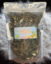 Dried Dandelion Tea Root, Dandelion Flowers Herbal Tea Dandelions leaf Tea Organic Harvest in Ilinois Farm USA, 100 Gram for Skin Health, Boost Immune System