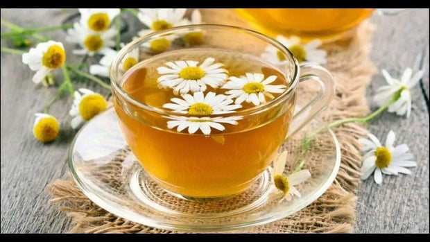 Dried Chamomile flowers tea Herb Tea Matricaria Recutita ~ 100% Wild Greek Chamomile Tea loose Tea camomile Floral tea bulk tea - Flor de Manzanilla Seca