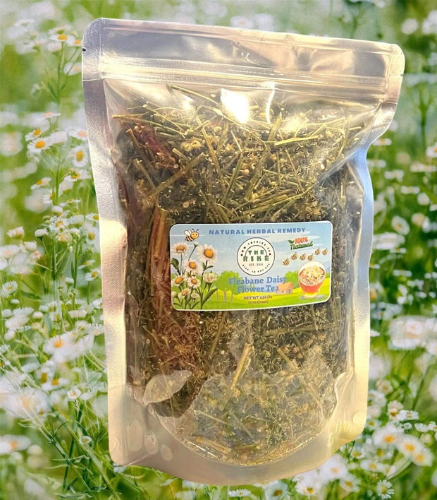 Dried Fleabane Daisy Flower Tea Erigeron Annuus Daisy Fleabane Leaf Tea 100 Gram
