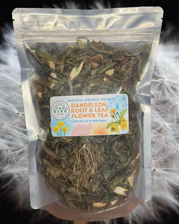Dandelion tea & Butterfly Pea Flower tea & Lily Flower Tea Herbal Tea 3 Pack X 100 Gram Flower Tea Gift Set