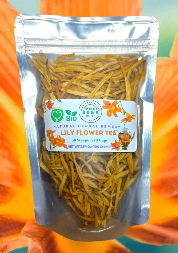 Dried Lily Flower Tea Lilies petal Flower tea100 Gram 3.5 oz Lily Tea Spiritual herb tea Herbal Tea Herb Apothecary